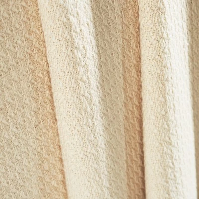 Waffle Woven Textured Cotton Blanket - Blue Nile Mills - Image 2