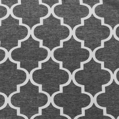 Trellis Geometric Sheer Grommet-Top Curtain Panels By Blue Nile Mills - Image 2