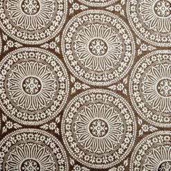 Floral Medallion Jacquard Grommet Curtain Panel Set By Blue Nile Mills