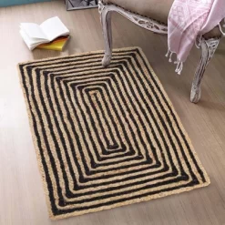 Braided Jute Handwoven Reversible Indoor Outdoor Area Rug By Blue Nile Mills