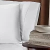 300 Thread Count Rayon From Bamboo Solid Set Of 2 Pillowcase Set By Blue Nile Mills