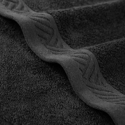 Basketweave Luxury Egyptian Cotton Solid 3 Piece Assorted Towel Set By Blue Nile Mills - Image 3