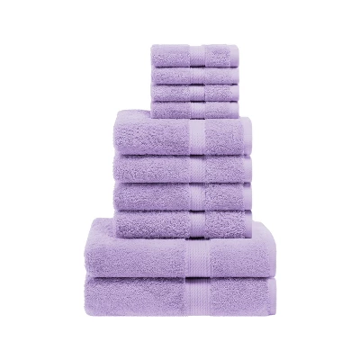 Premium Cotton 800 GSM Heavyweight Plush Luxury 10 Piece Bathroom Towel Set By Blue Nile Mills - Image 18