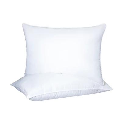 Hypoallergenic Microfiber Polyester 2-Piece Pillow Set - Blue Nile Mills - Image 9