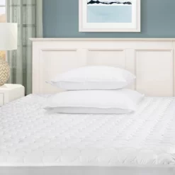 Down Alternative Microfiber Deep Pocket Quilted Mattress Pads By Blue Nile Mills