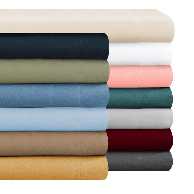 Premium Cotton 1000 Thread Count Solid 3 Piece Duvet Cover Set With Pillow Shams By Blue Nile Mills - Image 5