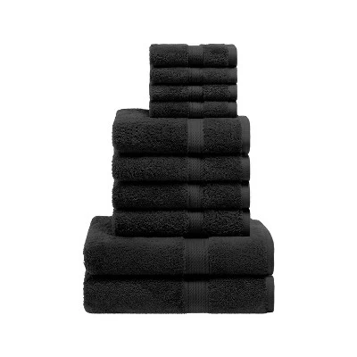 Premium Cotton 800 GSM Heavyweight Plush Luxury 10 Piece Bathroom Towel Set By Blue Nile Mills - Image 8