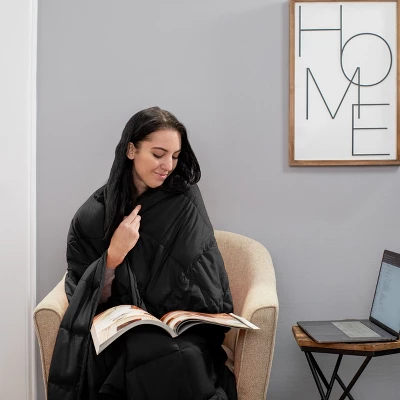 Quilted Cotton Weighted Blanket By Blue Nile Mills