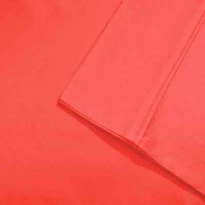 Cotton-Blend 2-Piece Solid Pillowcase Set By Blue Nile Mills