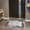 Modern Damask Indoor Area Rug Or Runner - Blue Nile Mills