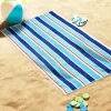 Stripe Cotton Oversized Beach Towel By Blue Nile Mills