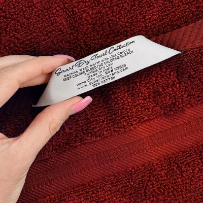 Smart Dry Cotton Medium Weight Solid Towel Set By Blue Nile Mills - Image 4